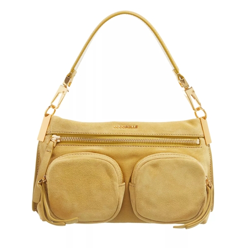 Coccinelle Crossbody Bag Hyle Suede Citronella