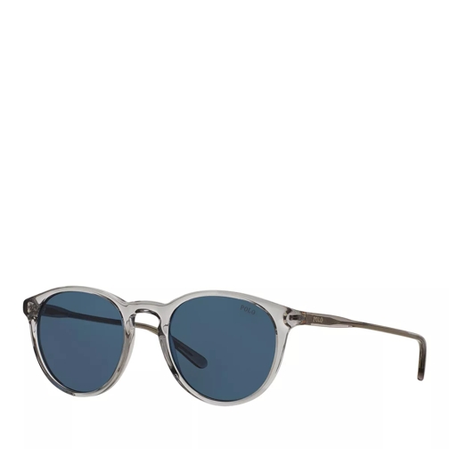 Polo Ralph Lauren 0PH4110 Shiny Semi-Transparent Grey Sunglasses