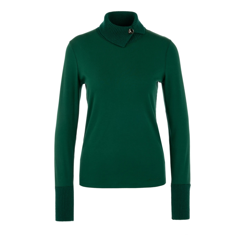 Marc Cain Top T-Shirt dark jade green