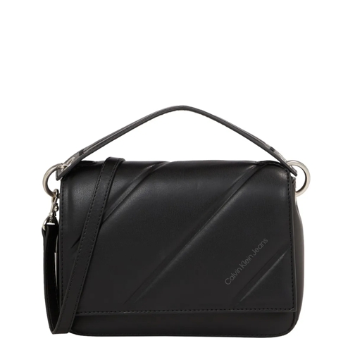 Calvin Klein Crossbody Bag Calvin Klein Quilted Schwarze Umhängetasche K60K61 Schwarz