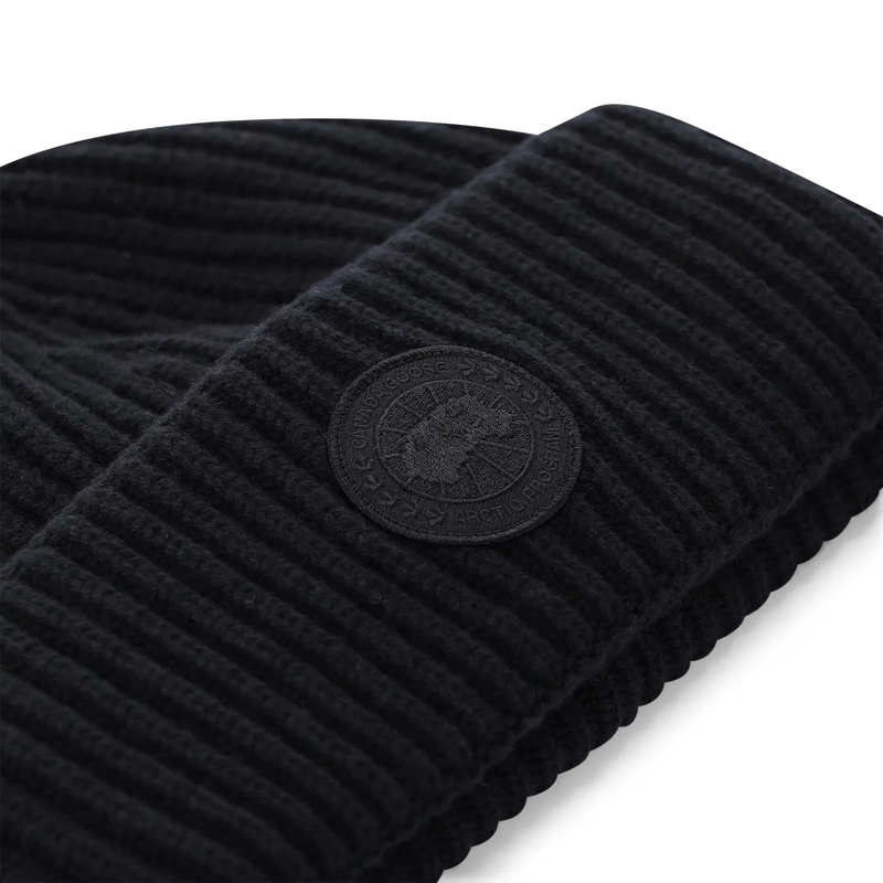 Canada Goose Chapeau en laine Mütze aus Kaschmir schwarz(Image 3)