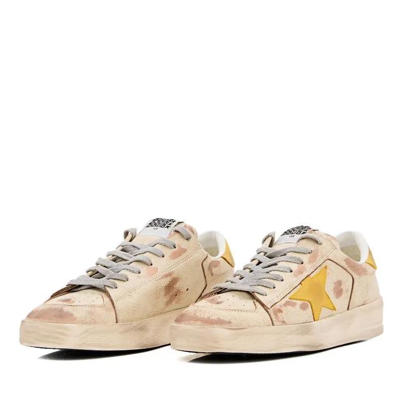 Golden Goose Low-Top Sneaker - Stardan Leather Upper Nabu Star And Heel - Gr. 40 (EU) - in Bunt - für Damen