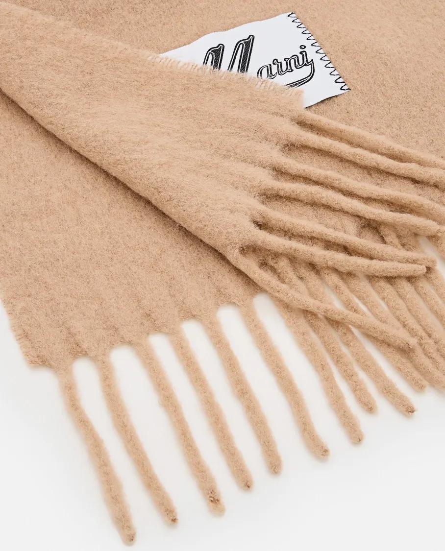 Marni Tücher & Schals - Brushed Alpaca Scarf - Gr. unisize - in Braun - für Damen