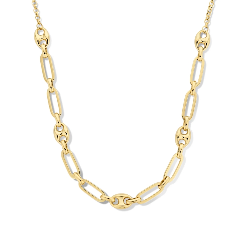 Isabel Bernard Collier moyen Aidee Demie 14 karat necklace with chains Gold