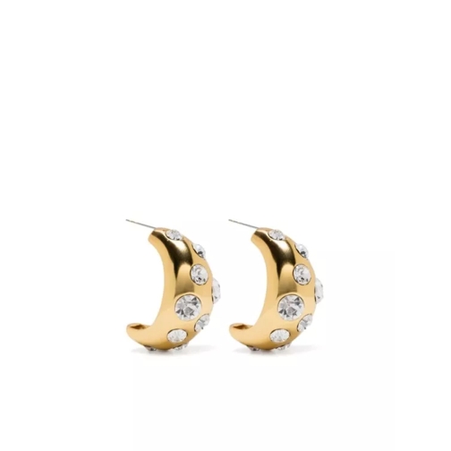 Blumarine  Crystal Embellishment Earrings Gold