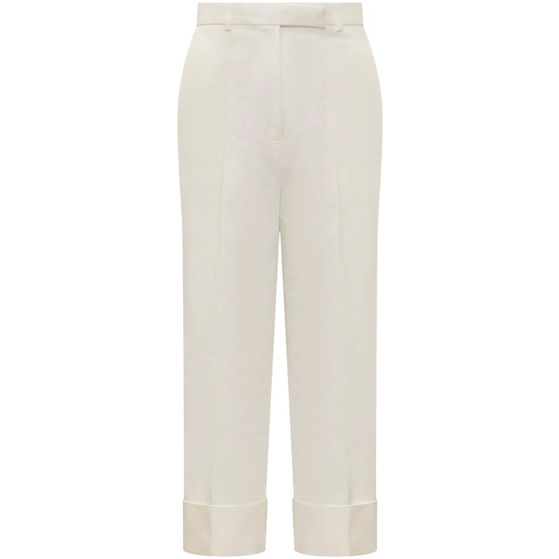 Thom Browne Pantalon Pantalone RWB Gros-Grain weiß