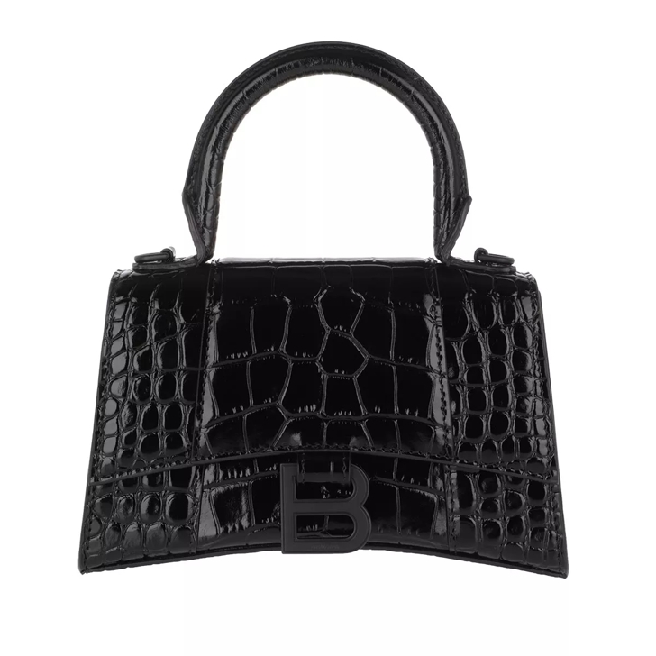 Balenciaga hourglass bag xs croc sale