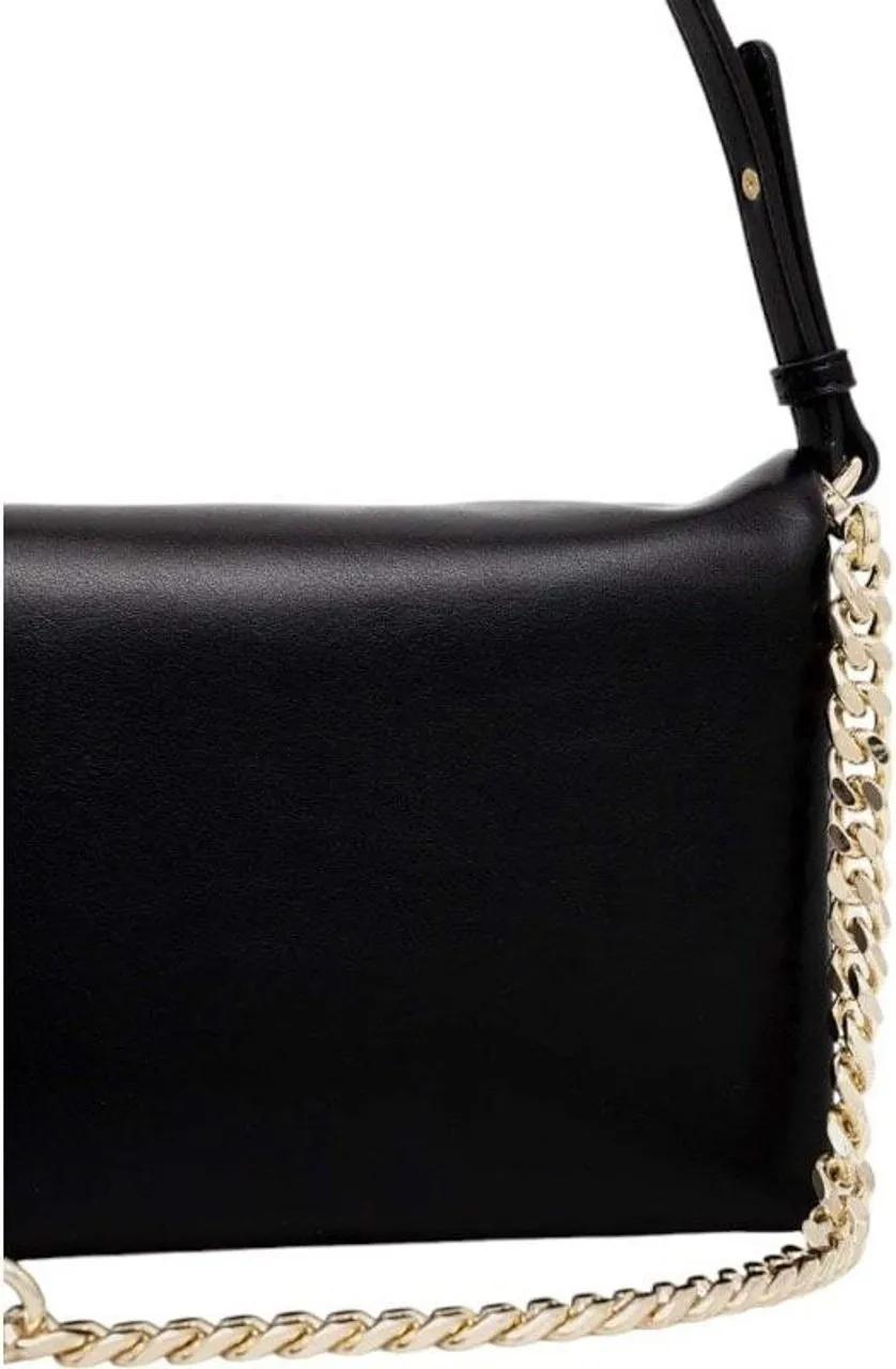 Just Cavalli Zwarte schoudertas met afneembare band en logo belettering Black Dames