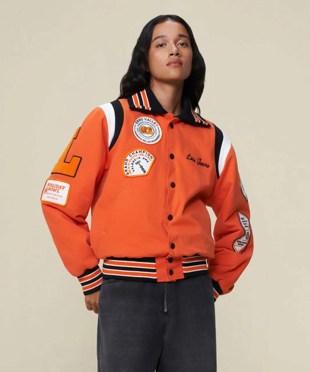 Thumbnail - LOIS JEANS - LOIS Jeans College Jacke - Größe L - multi