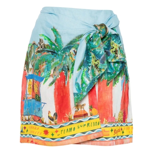 Alemais Mini jupes X Adam Lester All Aboard Mini Skirt Multicolor