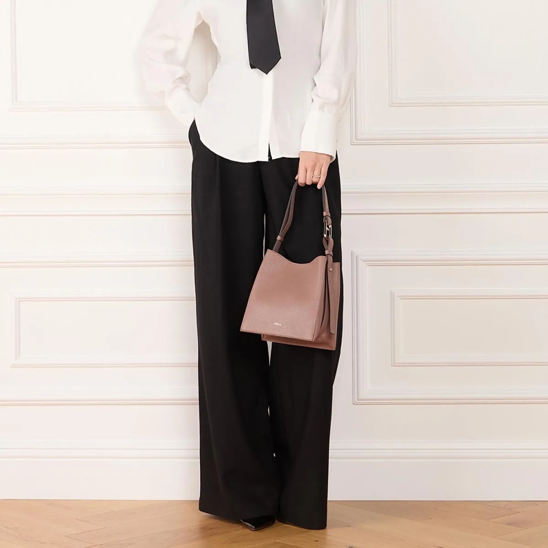 Furla Bucket Bag Furla Nuvola Mini Bucket Bag 20 Toffee(Image 2)