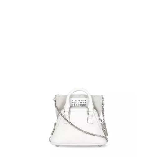 Maison Margiela 5Ac Shoulder Bag White Axelremsväska