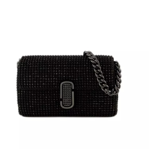 Marc Jacobs The Mini J Marc Shoulder Bag - Mesh - Black Black Liten väska