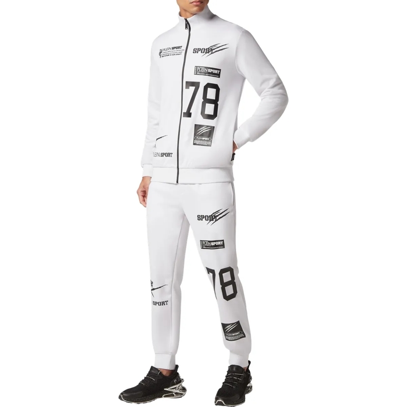 Plein Sport Jogginghose Jogginganzug Multilogo weiss(Image 4)
