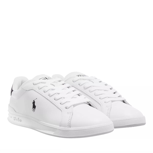 Polo Ralph Lauren Hrt Ct Ii Sneakers Athletic Shoe White/Black Low-Top Sneaker