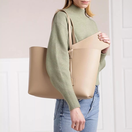 Saint Laurent Shopper Shopping Bag Dark Beige (Image 2)