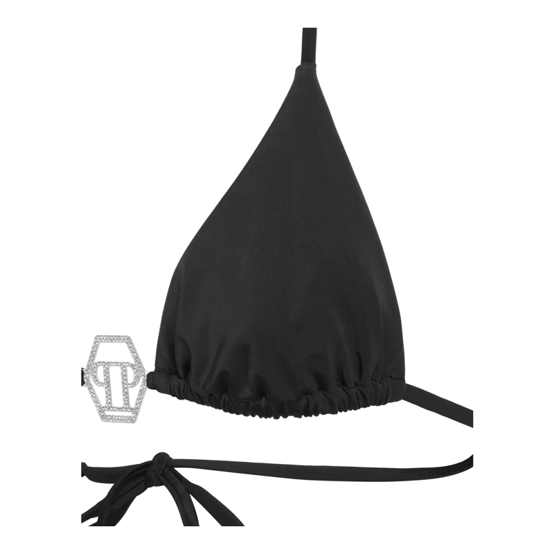 Philipp Plein  Bh Hexagon Mit Schmucksteinen schwarz(Image 3)