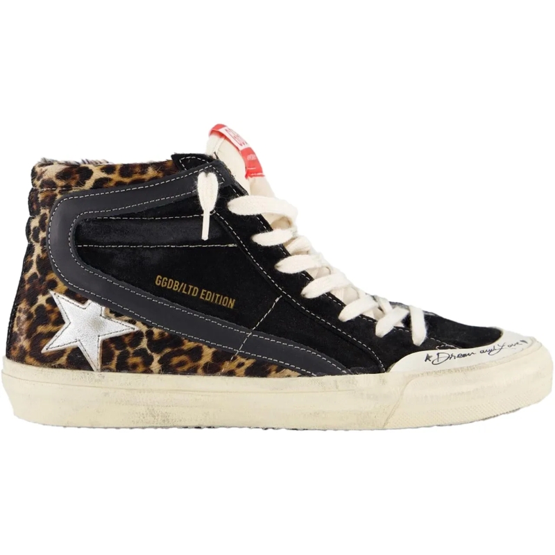 Golden Goose Sneaker basse Dames Slide Wave schwarz