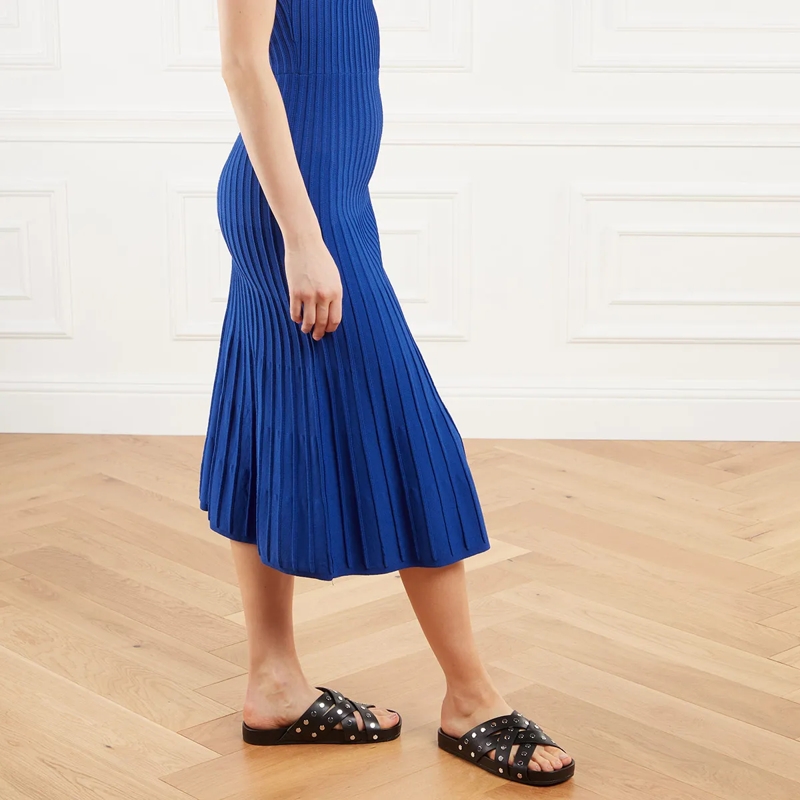 MICHAEL Michael Kors Slides Irene Flat Sandal Black(Image 2)