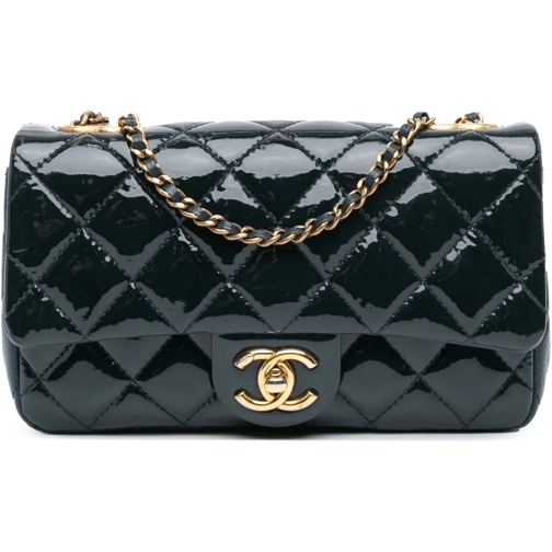 Chanel Tote 2015-2016 Paris-Salzburg Small Patent and Goatskin blau