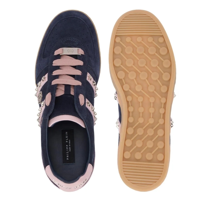 Philipp Plein Low-Top-Sneaker Elegante Einzigartigkeit für Ihre Freizeit mit die dunkel-blau(Image 5)