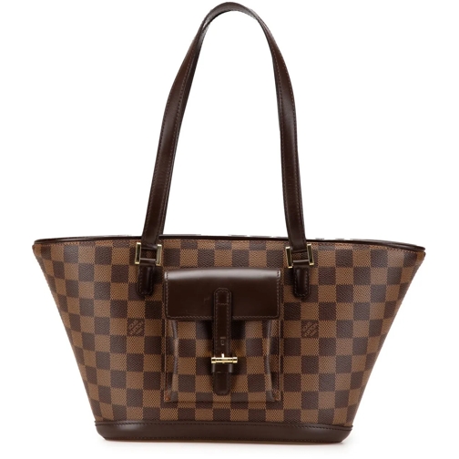 Louis Vuitton Fourre-tout 2003 Damier Ebene Manosque PM braun