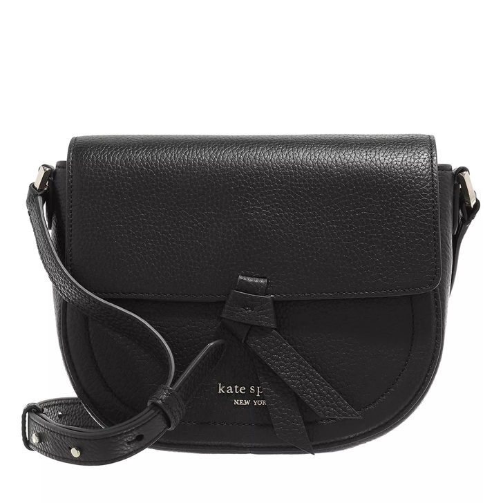 Kate spade black satchel crossbody bag sale
