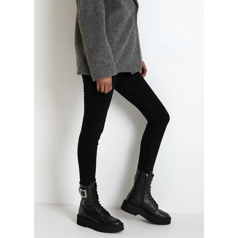 Roger Vivier Stiefel Rangers Bootie Nero(Image 2)