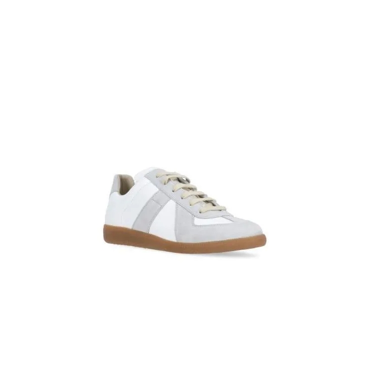 Maison Margiela White Leather Replica Sneakers White sneaker basse