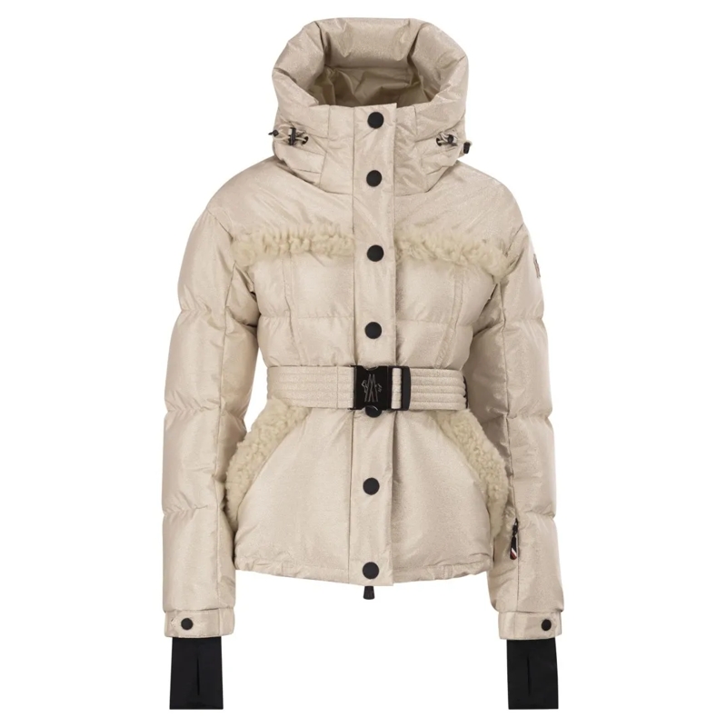 Moncler  Mondim - Metallic Ski Jacket Neutrals