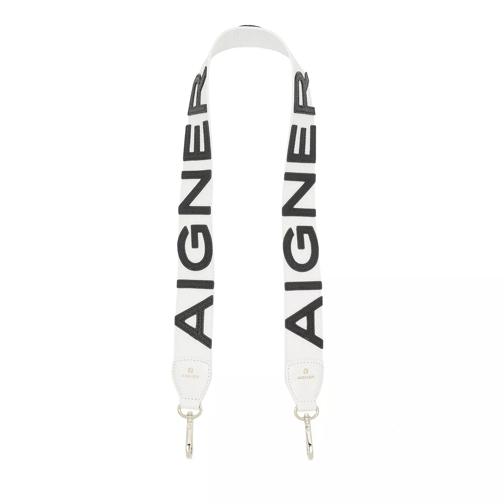 AIGNER Fashion Shoulder Strap 4cm AIGNER White Schulterriemen