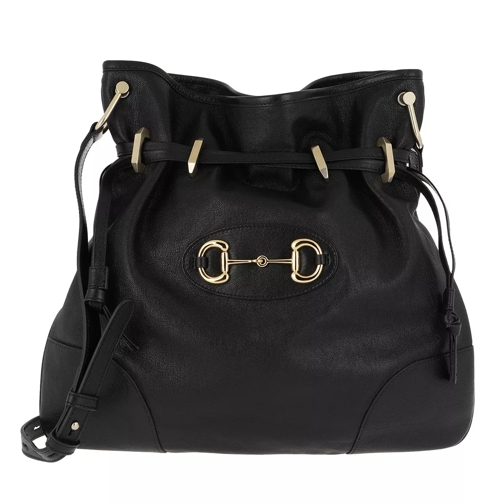Gucci 1955 Horsebit Crossbody Bag Leather Black Crossbody Bag