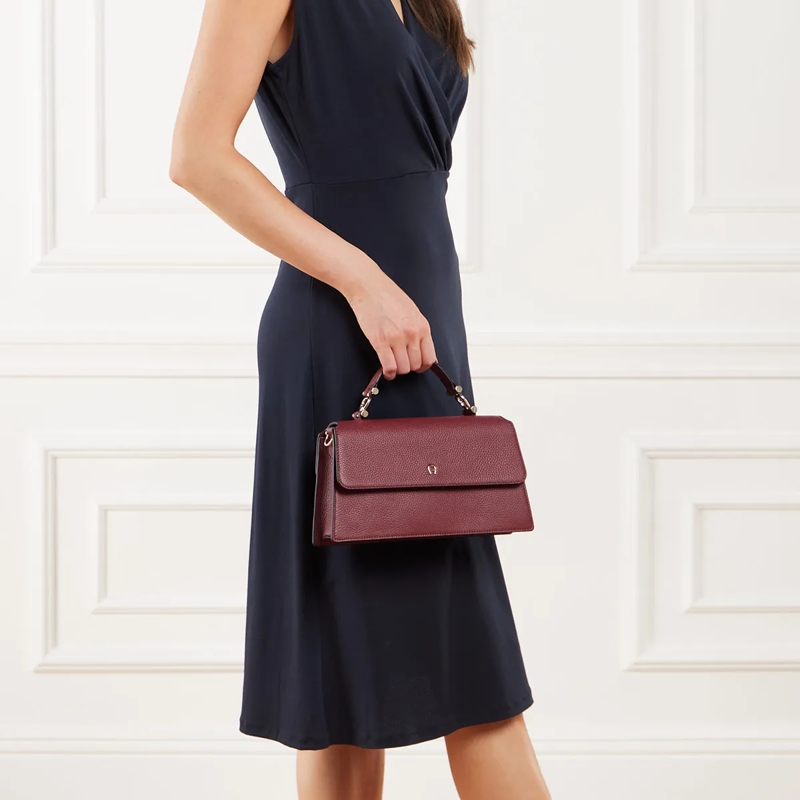 AIGNER Satchel Delia Dark Cognac(Image 3)