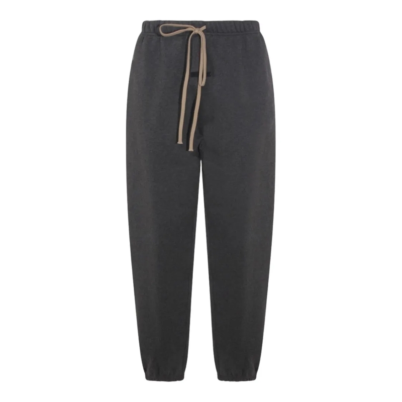 FEAR OF GOD Jogginghose Tailored Neutrals Trousers With Straight Leg Silho Black