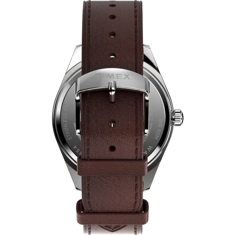 Timex Automatikuhr Quarz-Analoguhr Timex Legacy braun (Image 3)