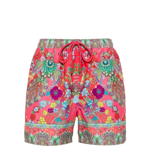 Camilla Multicolored Windmills And Wildflowers Shorts Multicolor Casual Shorts