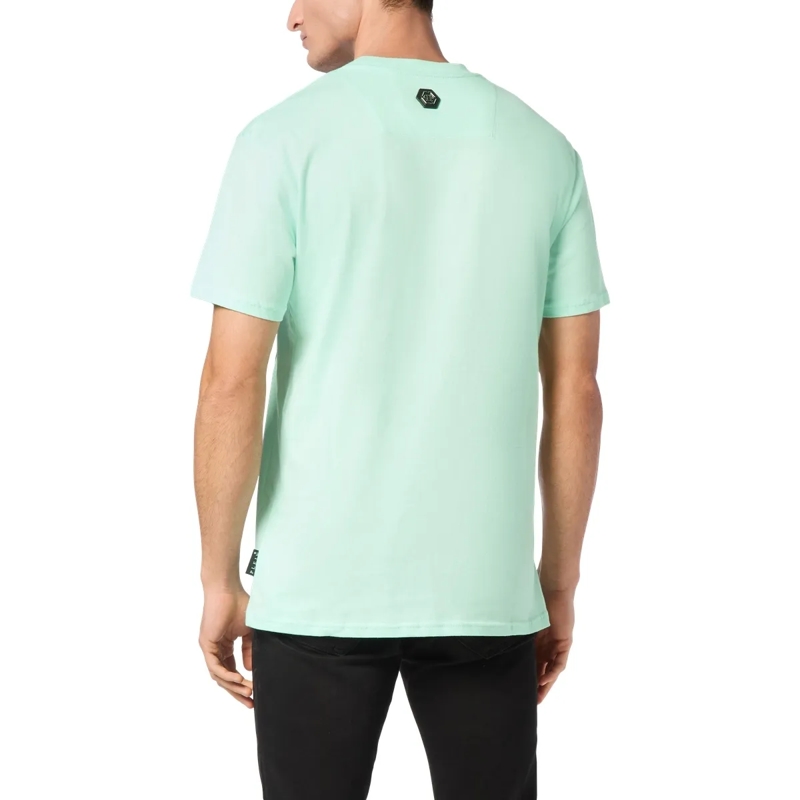 Philipp Plein T-Shirt T-Shirt Rundhalsausschnitt D Azur grün(Image 2)