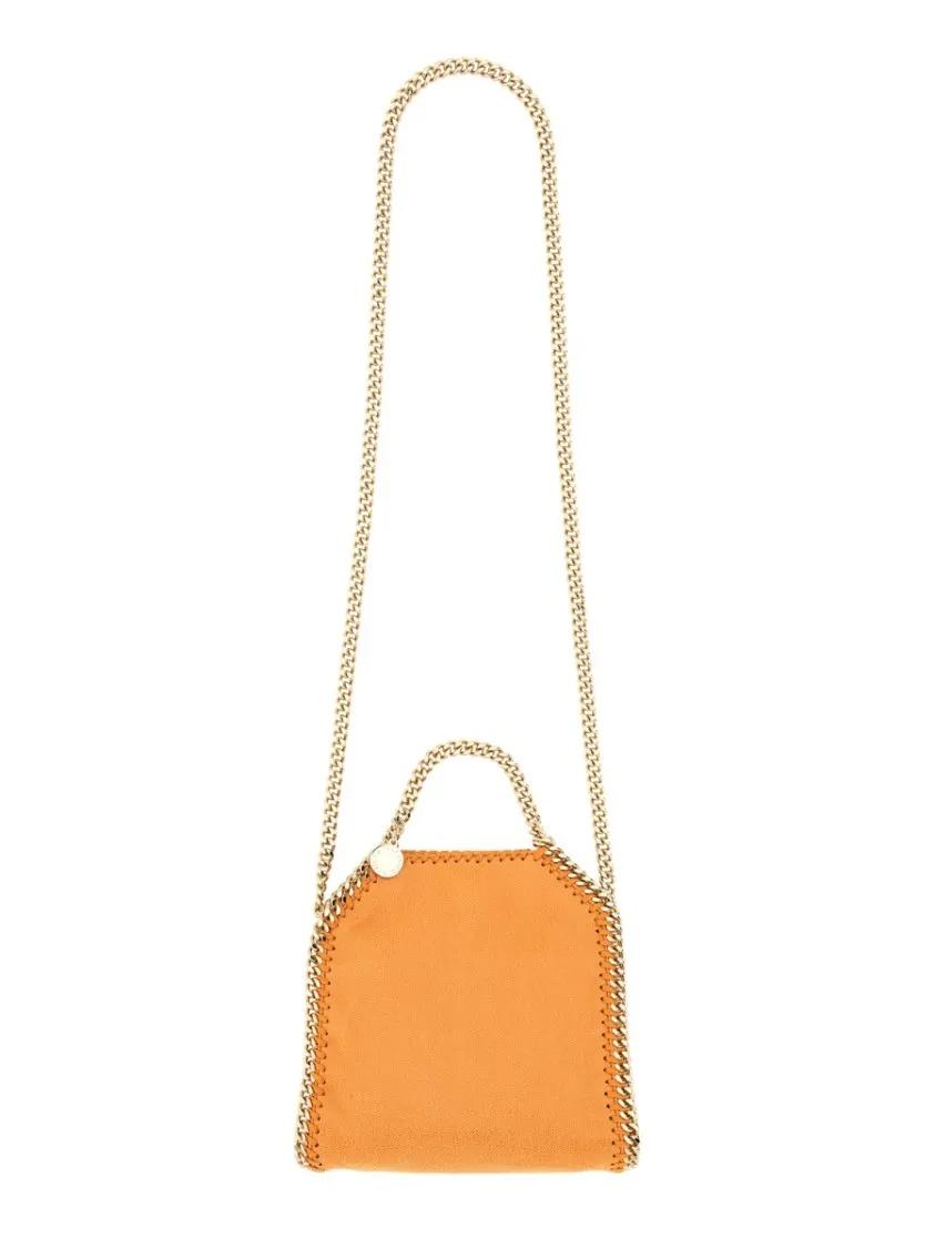 Stella Mccartney Shoppers & Totes Falabella Tiny Bag in oranje
