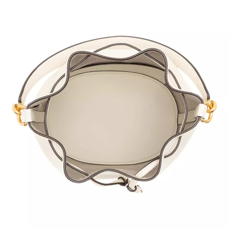 Kate Spade New York Bucket Bag Gramercy Pebbled Leather Medium Bucket Bag Halo White(Image 6)