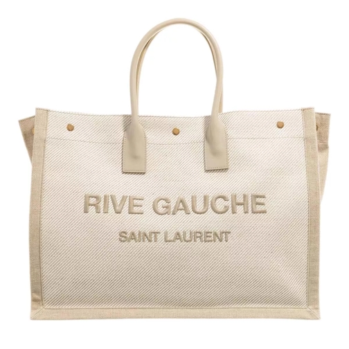 Saint Laurent Rive Gauche Shopper Beige Boodschappentas