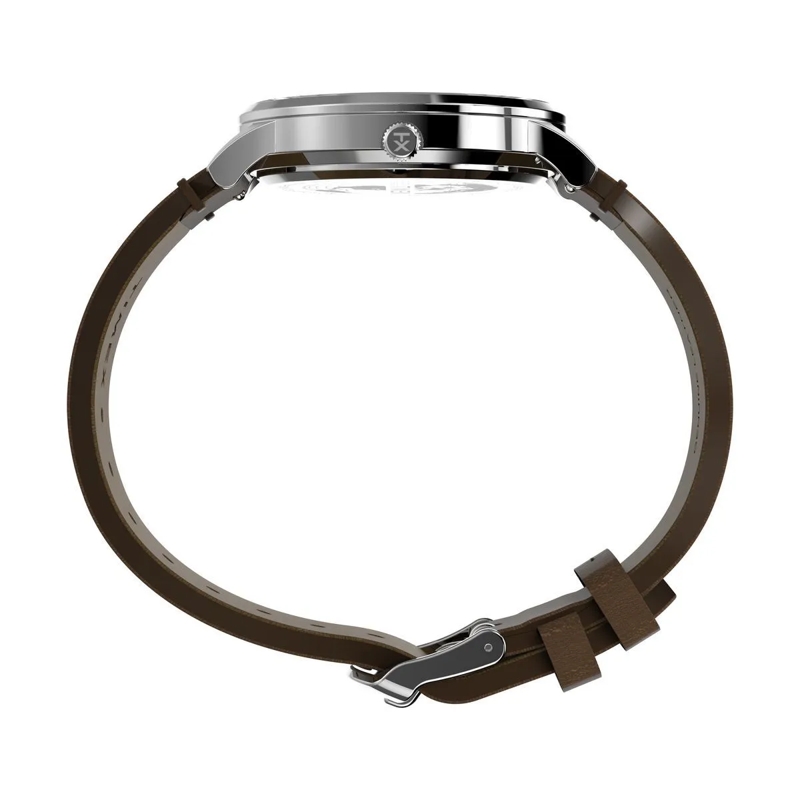 Timex Quarzuhr Quarz-Analoguhr Waterbury Classic braun(Image 2)