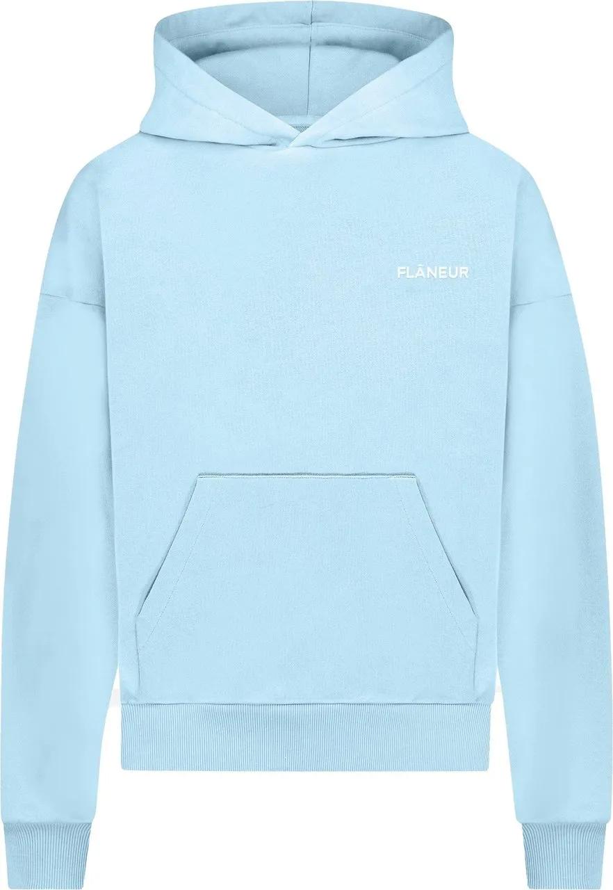 Thumbnail - Flâneur - Essential Logo Hoodie Blue - Größe XXL - blue