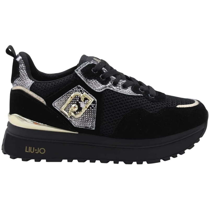LIU JO Low-Top-Sneaker Sneaker Black schwarz