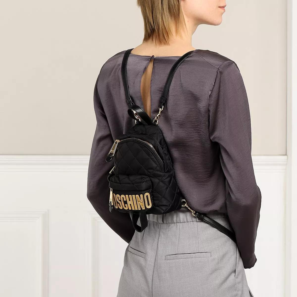 Moschino Back pack Nero Rugzak