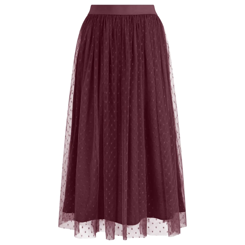 Apart Maxirock Tüllrock rot