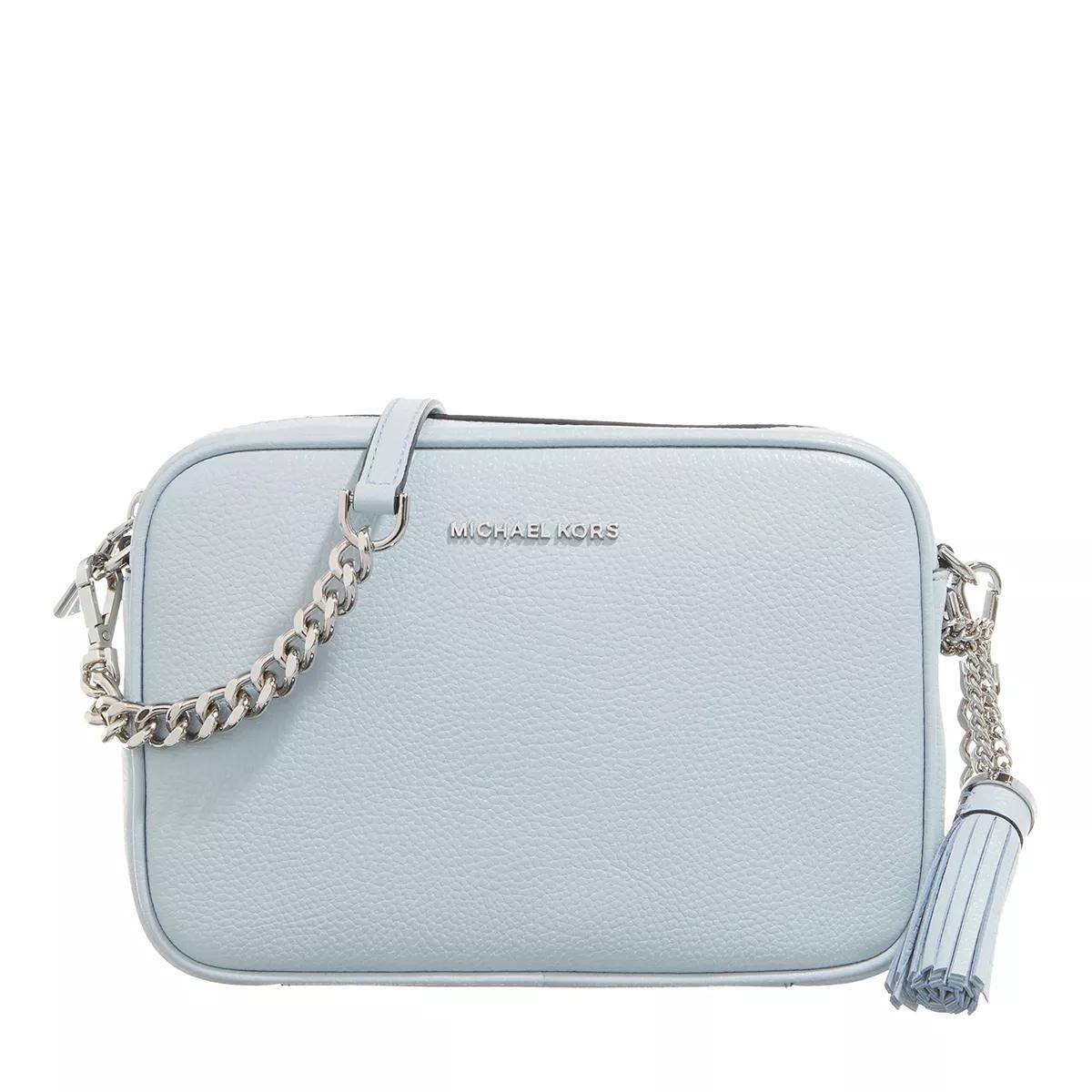 Michael Kors Jet Set Crossbody Bag Pale Ocean Sac pour appareil photo