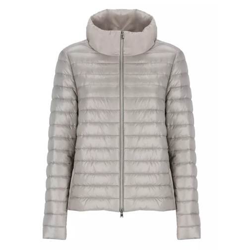 Herno Quilted Down Jacket Grey 