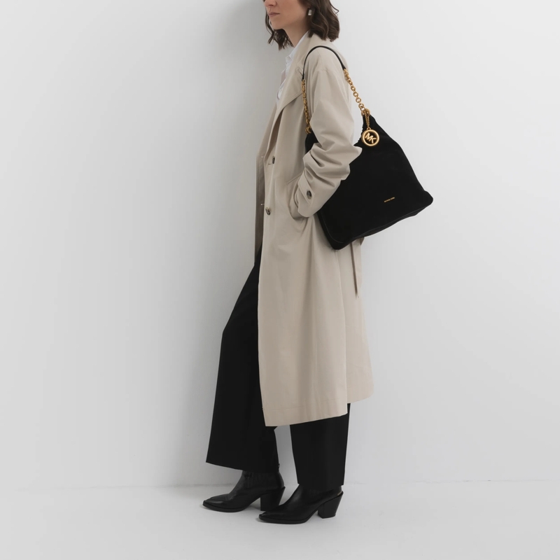 MICHAEL Michael Kors Hobo Bag Lg Cinch Msgr Black(Image 2)