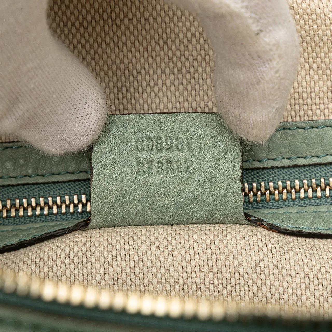 Thumbnail - Gucci Hobo Bags - Leather Soho Chain Shoulder Bag - Gr. unisize - in Blau - für Damen