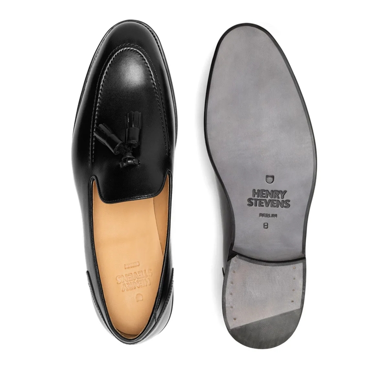 Henry Stevens Monkstraps Loafer Marshall TL schwarz(Image 4)